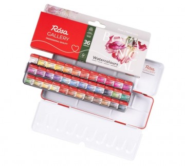 5203 rosa gallery aquarelverf botanical 36 nappen 1