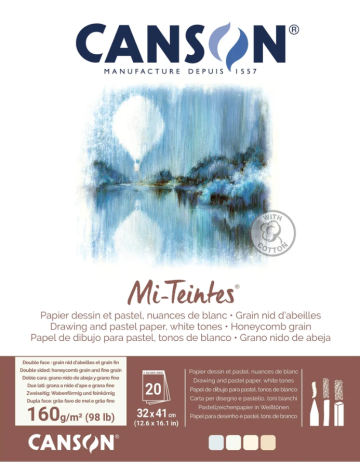 5218 canson mi teintes white tones 1