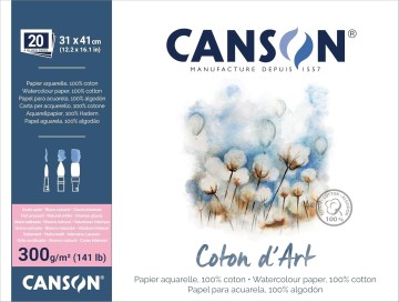 5226 canson coton dartgrain fin hotpressed
