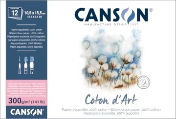 5227 canson coton dartgrain fin hot pressed