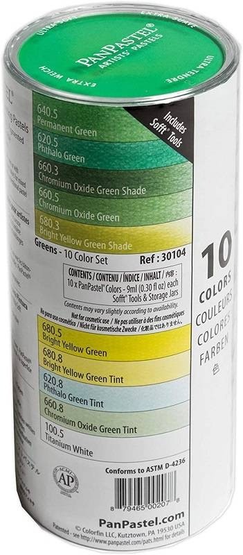 5231 panpastel greens 10