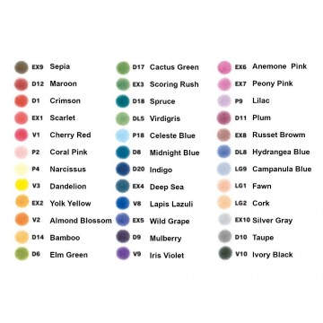 5tombow irojiten36set colour ref 1