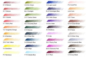 5tombow irojiten36set colour ref 13