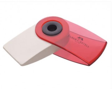 769 faber castell gum in sleeve transparantroodwitjpg