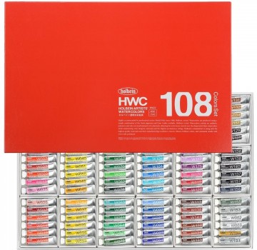 A3 holbein artists watercolor 108