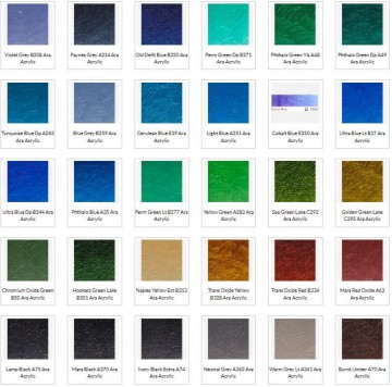 Ara acrylverf 31 tm 60