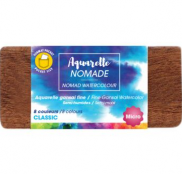 Art  go nomade nmicro palette aquarelverf 8 kleuren
