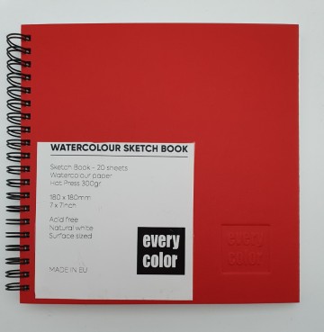 Aurora aquarelboek 18 x 18 2