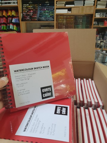 Aurora auquerel papier hot pressed 18 x 18