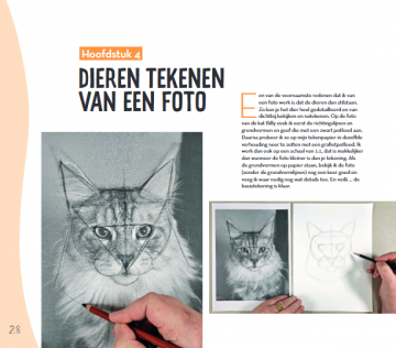 Basisboek dieren tekenen en schilderen julia woning 5