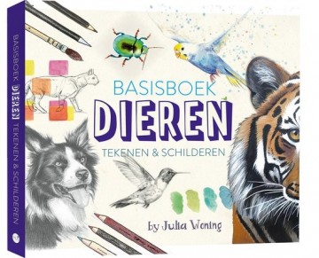 Basisboek dieren tekenen en schilderen julia woning