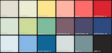 Unison pastels set 18 hele basiskleuren