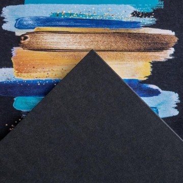 Canson graduate mixed media zwart papier blok