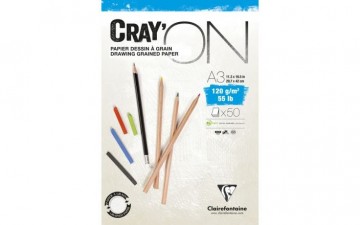 Clairefontaine cray on 50 blad 120g a3