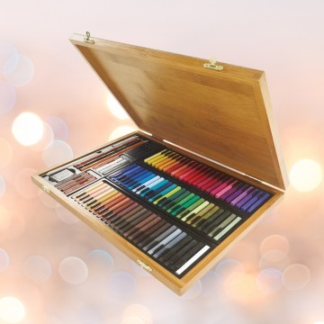 Coffret bambou de 84 carres couleur  accessoires 646217501741