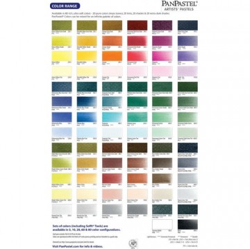 PanPastel per stuk kleurenkaart
