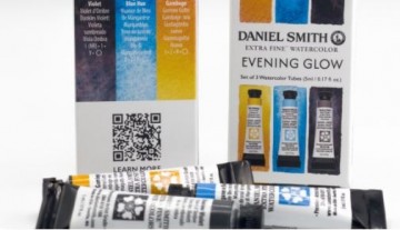 Daniel smith watercolor aquarelverf evening glow