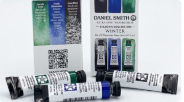 Daniel smith watercolor aquarelverf winter