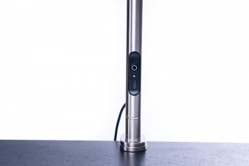 Daylight slimline4brushedsteeltable