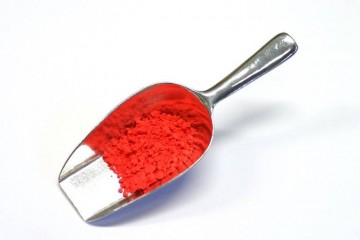 De kat pigmenten per 100 gram