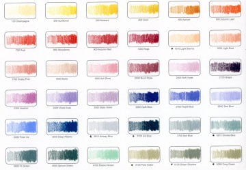 Derwent drawing swatched p1