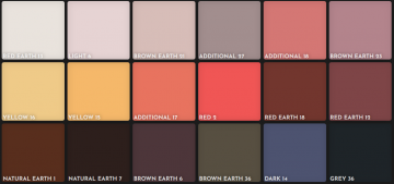 Unison pastels dierenportret Emma Colbert kleurenkaart 1