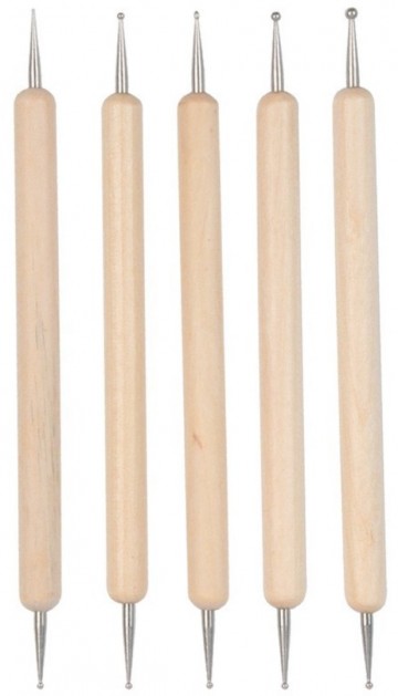 Embossingpen 5 stuks