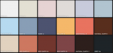 Unison pastels dierenportret Emma Colbert 18 hele pastels kleurenkaart