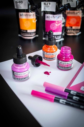 Everycolor12 sennelier acrylinkt