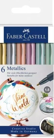 Faber 6 metallics