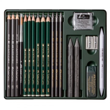 Faber castell 19delige grafietset