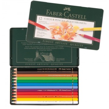 Faber castell polychromos 12 kleurpotloden