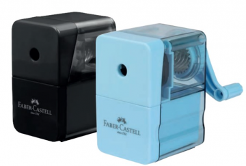 Faber castell tafelmodel puntenslijper lichtblauw 2