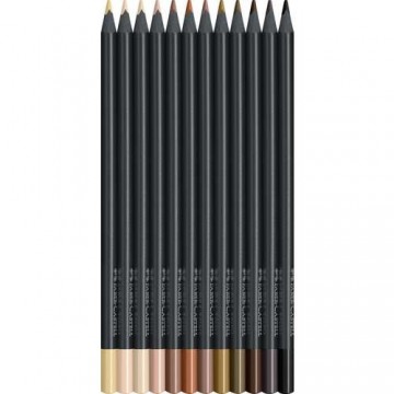 Faber castellblackeditionkleurpotlood12 setskintones 2