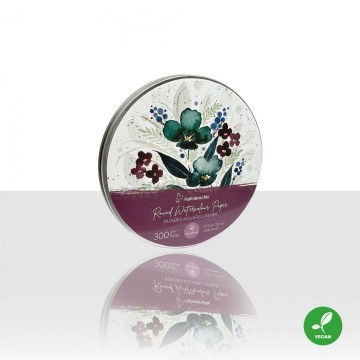 Hahnemuhle round watercolour paper
