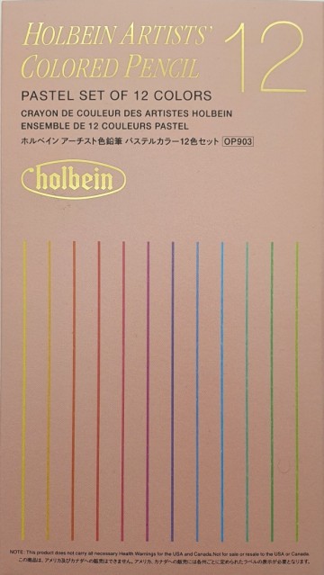 Holbein 12 pastel nieuwe verpakking 1