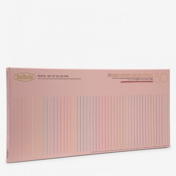 Holbein 50 kleurpotloden pastel2