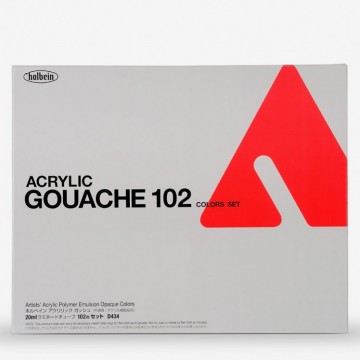 Holbein acrylic gouache 102 tubes2