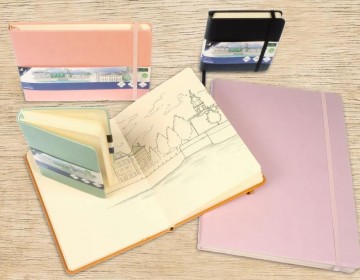 Kangaro tekenboek 12x12 roze5