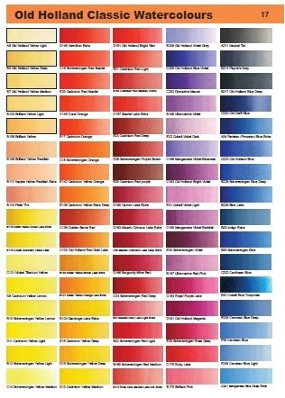old holland aquarel blad 1