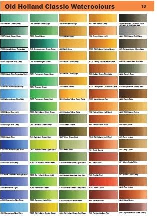 old holland aquarel blad 2