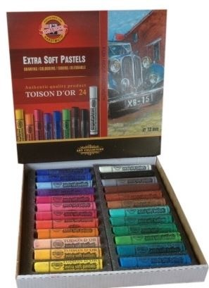 Koh i noor 24 extra soft pastels 0