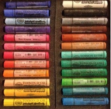 Koh i noor 24 extra soft pastels