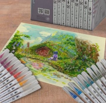 Kuretake zig clean color 120 kleuren 4