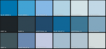 Unison pastels beach Michelle Lucking 36 hele pastels kleurenkaart 1