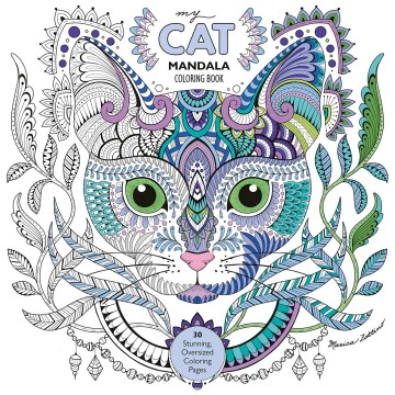 My cat mandala colouring book