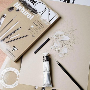 Clairefontaine Paint On naturel A4