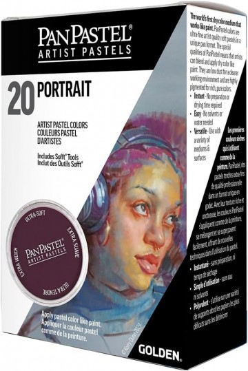 Panpastel 20 portret