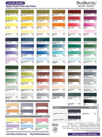 Panpastel new color chart sm