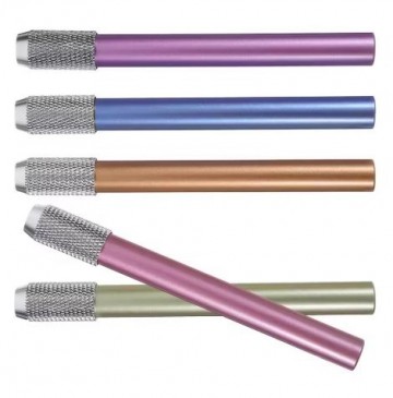 Potloodverlenger metallic